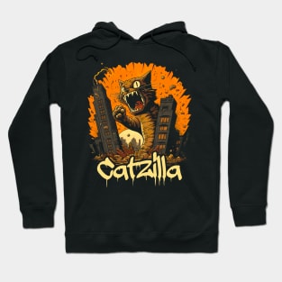 Kaiju Cat Monster - Catzilla Hoodie